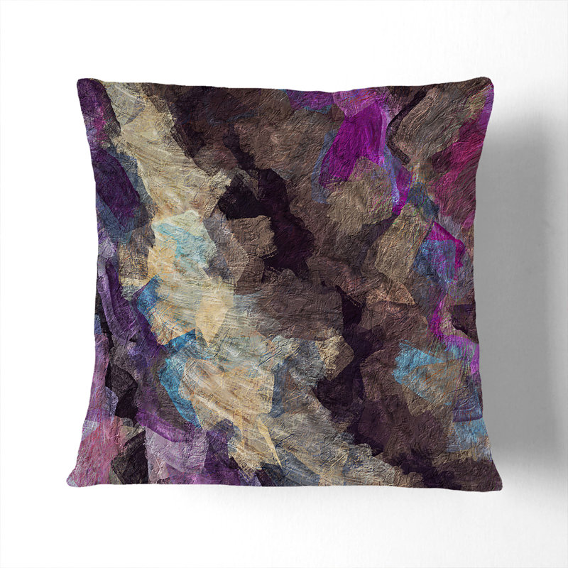 Square Throw Cushion, White, 40cm H x 40cm W x 15cm D