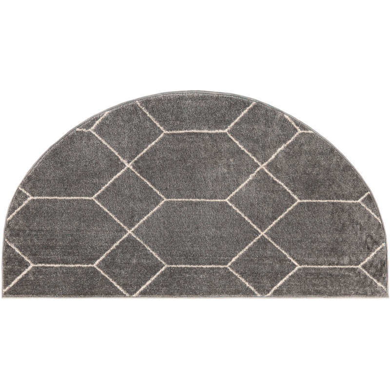 Arborville Makowski Rug, Half-circle 3'1" x 6'1"