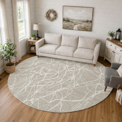 Tapis moderne intérieur / extérieur lavable à la machine ACN2826