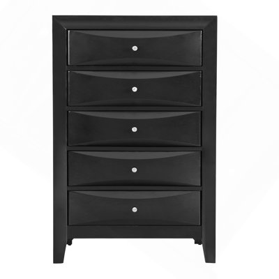 Commode Marilla G1500-CH, noire
