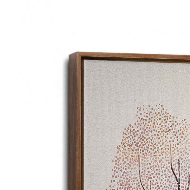 «Cabin In The Woods I» par David Fleck, reproduction d'art, H 16 po x l 12 po, Impression encadrée sans passe-partout, Brun