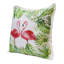 Ensemble de 2 coussins floraux roses / verts-122942333