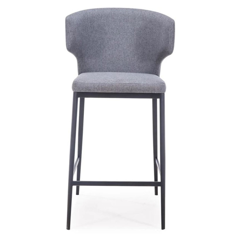 Tabouret de comptoir Percy, Ardoise