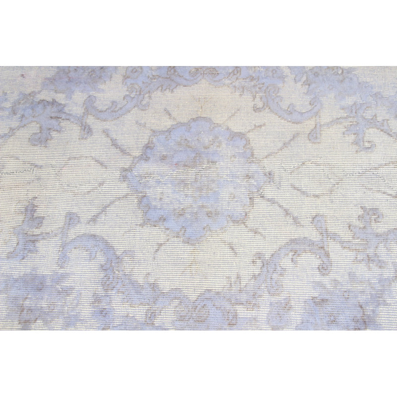 Tapis turc Oushak en relief fabriqué à la main en gris pour votre espace de salon avec des vibrations oriental et rétro