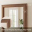 Miroir mural en verre trempé et alliage d'aluminium Amara-1238366695-1248385781