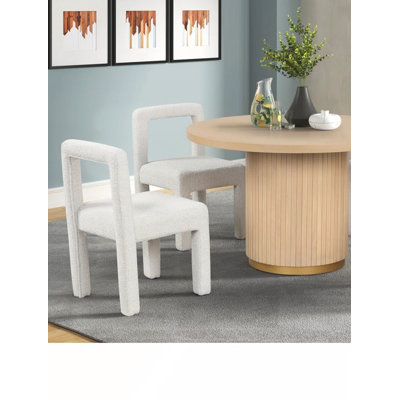 Ensemble de 2 chaises de salle à manger rembourrées Modern