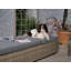 WENTWORTH Sunlounger Manual Multi Position including Cushion