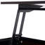 Table basse à plateau relevable moderne 39 "avec compartiment de rangement caché-646900237