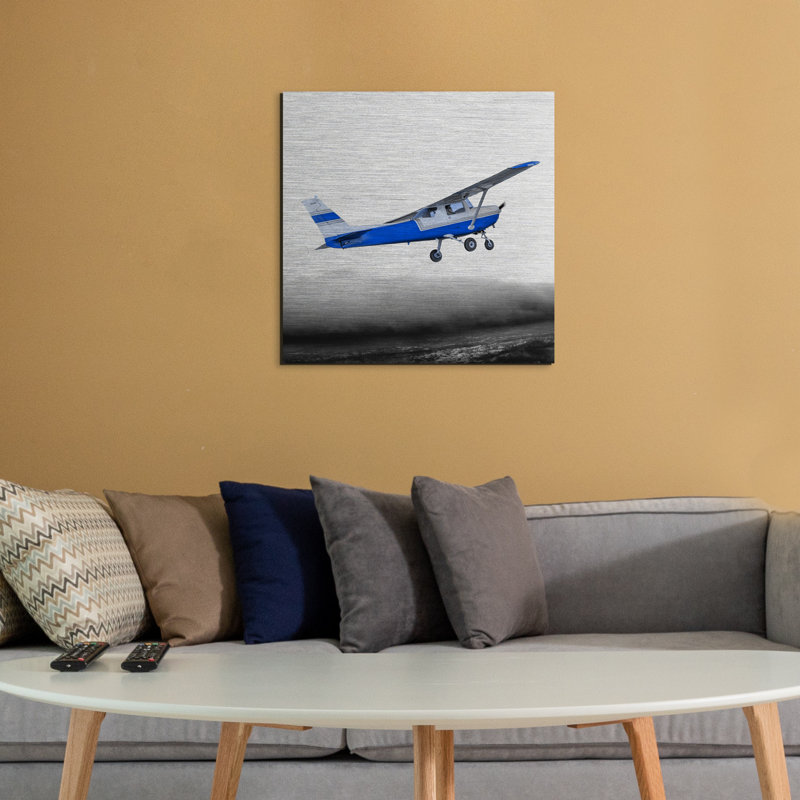 Airplane - No Frame Print on Metal