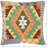 Hand-Woven Square Wool Pillow Cover & Insert