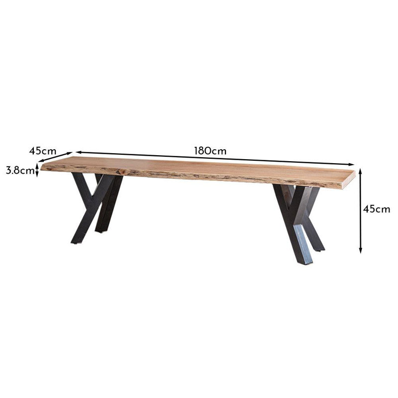 Evia Wood Bench