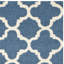 Cannen Hand-Tufted Wool Blue Area Rug-327946963