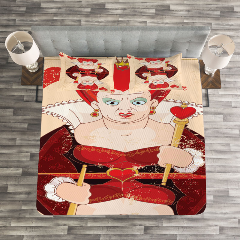 Alice in Bedspread Set with Shams, 220 x 264 cm