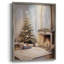 «Christmas Holiday Art», série 2-Lxxxi, reproduction d'art encadrée - bois massif XMAI81860-1777175629