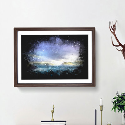 Faroe Island Ocean View - Picture Frame Graphic Art Print