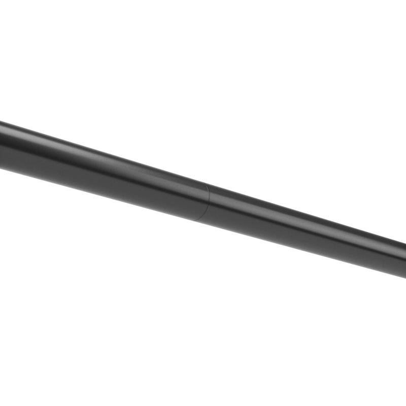 TIGE ZEN 1 po 64-128 NOIR MAT, Noir mat, 64" - 128"