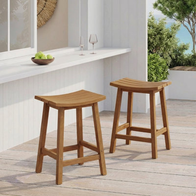 Tabouret de comptoir de cuisine Backless