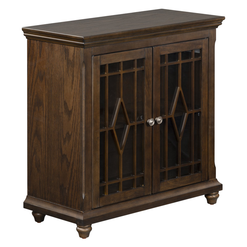 Armoire à deux portes Rosita, Dark Walnut