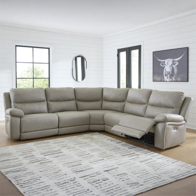 Canapé modulaire inclinable électrique 5 pièces Brannigan