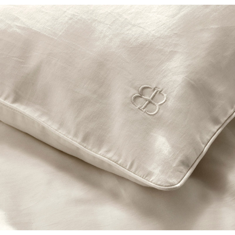 Signature Embellished Duvet Set, King;Cal King, Cream