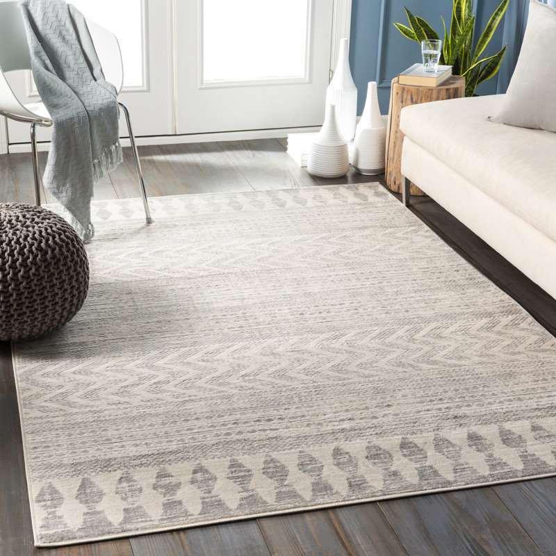 Tapis gris / taupe Turney, Rectangle 11 pi 10 po x 15 pi