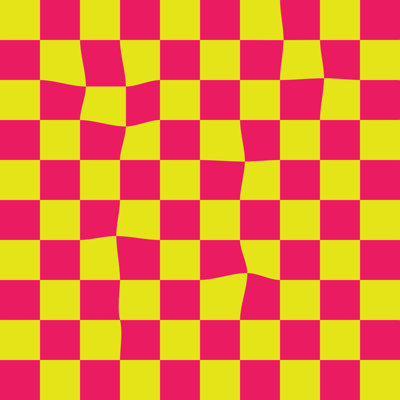 Warped Checkerboard Wallpaper