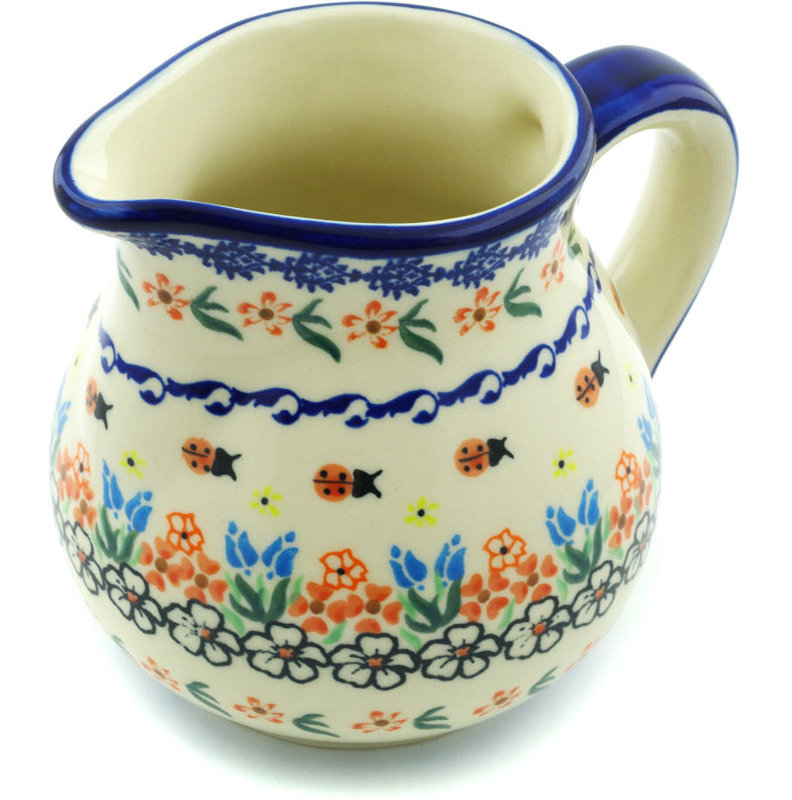 Pichet 46 oz fanciful coccinelle