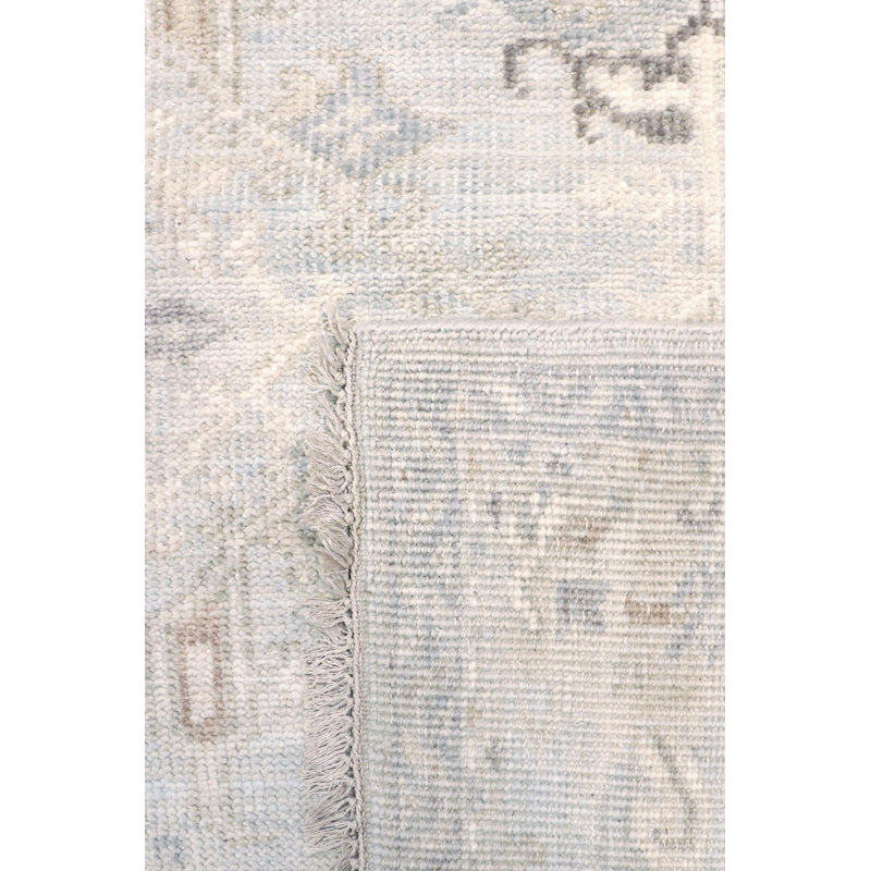 Oushak Hand Knotted Wool Oriental Area Rug, Rectangle 12' x 15'