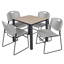 Plateau de table Kee Square, 4 chaises empilables Zeng-159877957-162981755-162981758