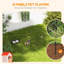 24 Pet Dog Playpen Puppy Cage Eight-Panel Metal Fence Run Garden