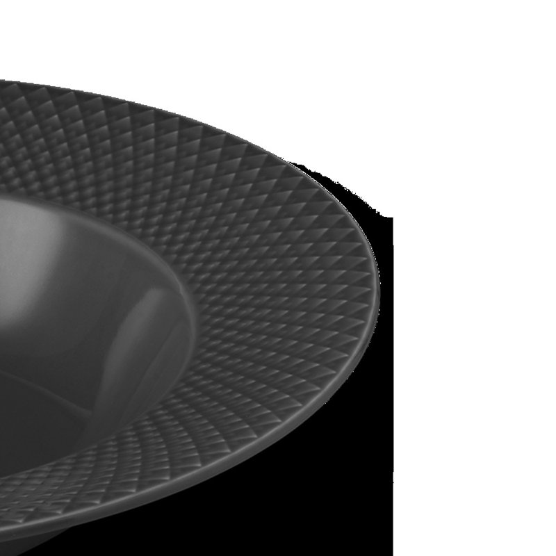 Rhombe Earth Porcelain Dinner Plate