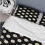 Ensemble de housse de couette à pois noirs Glam I - Glam-109147105