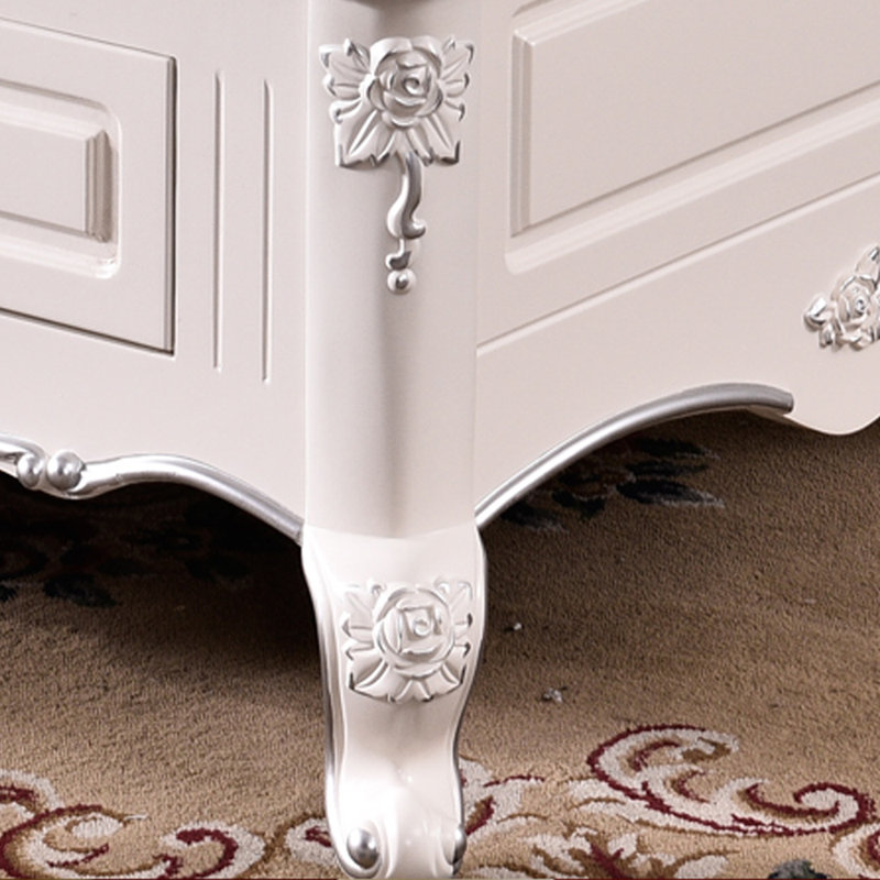 Table basse de luxe européenne à lumière simple
