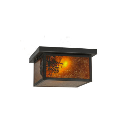 Dragen Mica Flush Mount