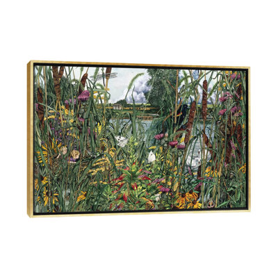 Vue d'oiseau par Maggie Vandewalle - Peinture