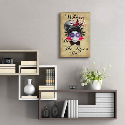 Red Barrel Studio® 'Where Did The Disco Go' by Elo Marc, Acrylic Glass Wall Art, ACR-35423