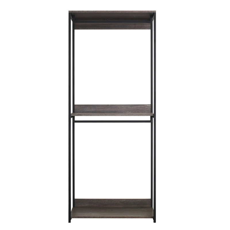 Monica Wood Walk-In Closet System