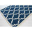 Tapis bleu marine et ivoire Acworth-28903321