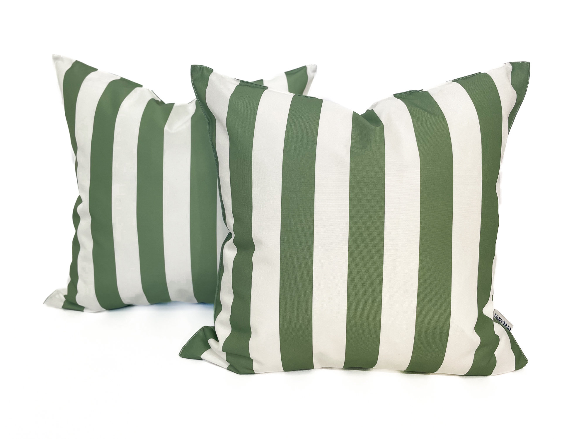 Striped Outdoor Accent Pillow Covers | Wayfair