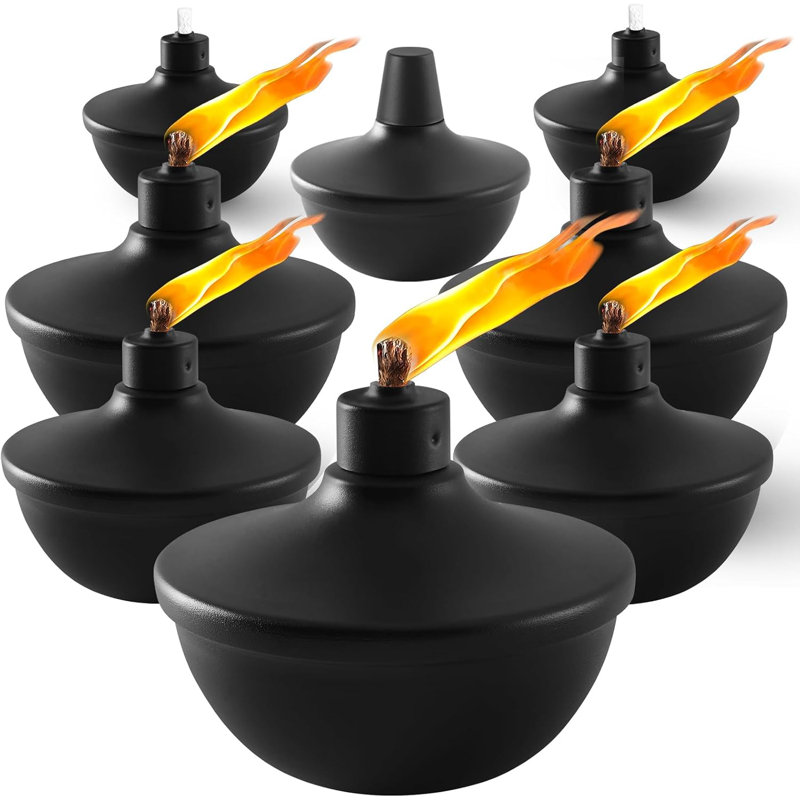 8-pack Metal Tabletop Torches