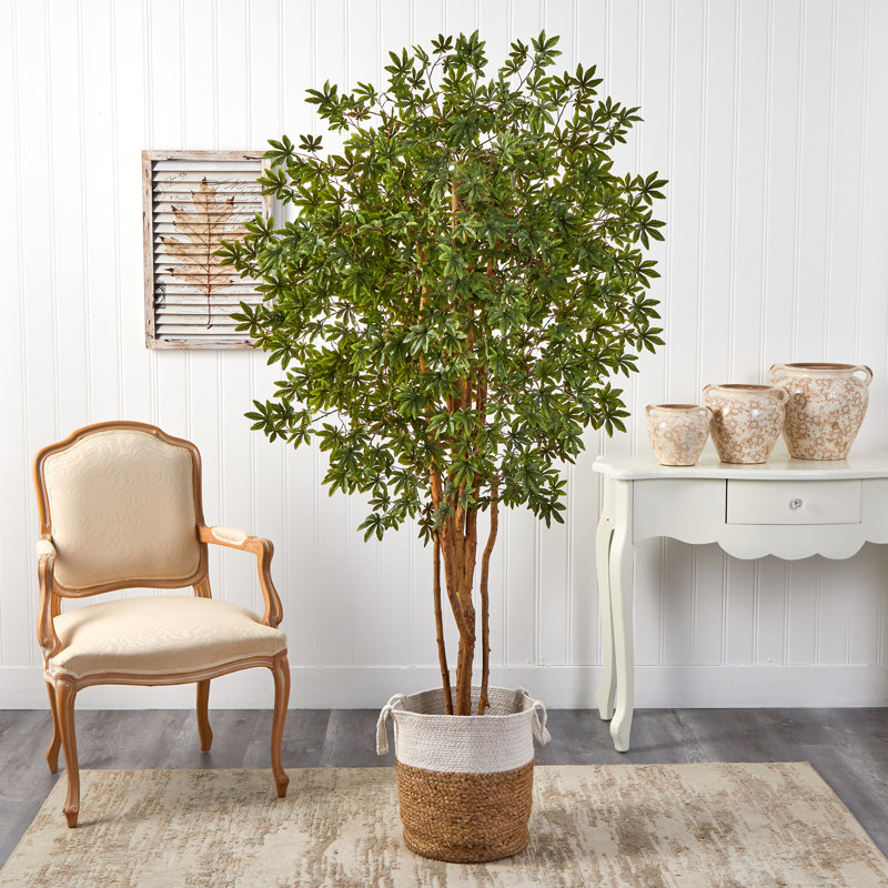 72'' Faux Maple Tree in Planter