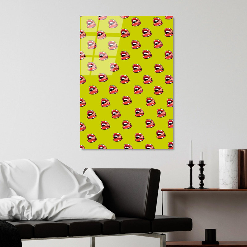 Boze 1 Piece Wall Art on Glass