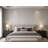 Plastic 0.44" Thick x 1.125" Wide x 96"  Length Wall Base in White