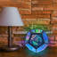 Lampe de table DEL Infinity Dodecahedron Magic-1456113792