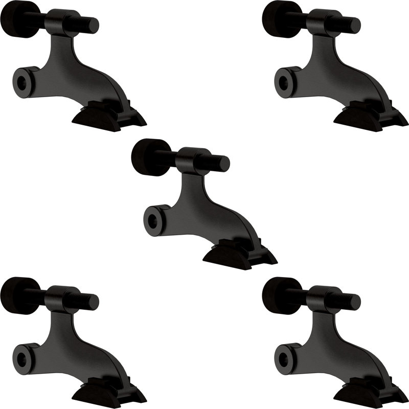 Hinge Pin Door Stop, Matte Black