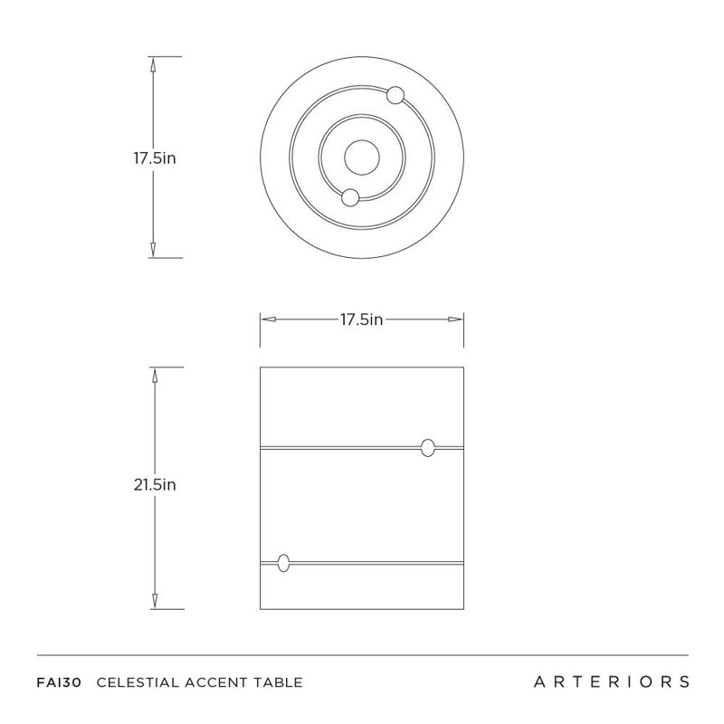 Asteria Accent Table