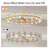 Wagon Wheel Chandelier with Crystal Shade-1831623827-1831623824-1831623830