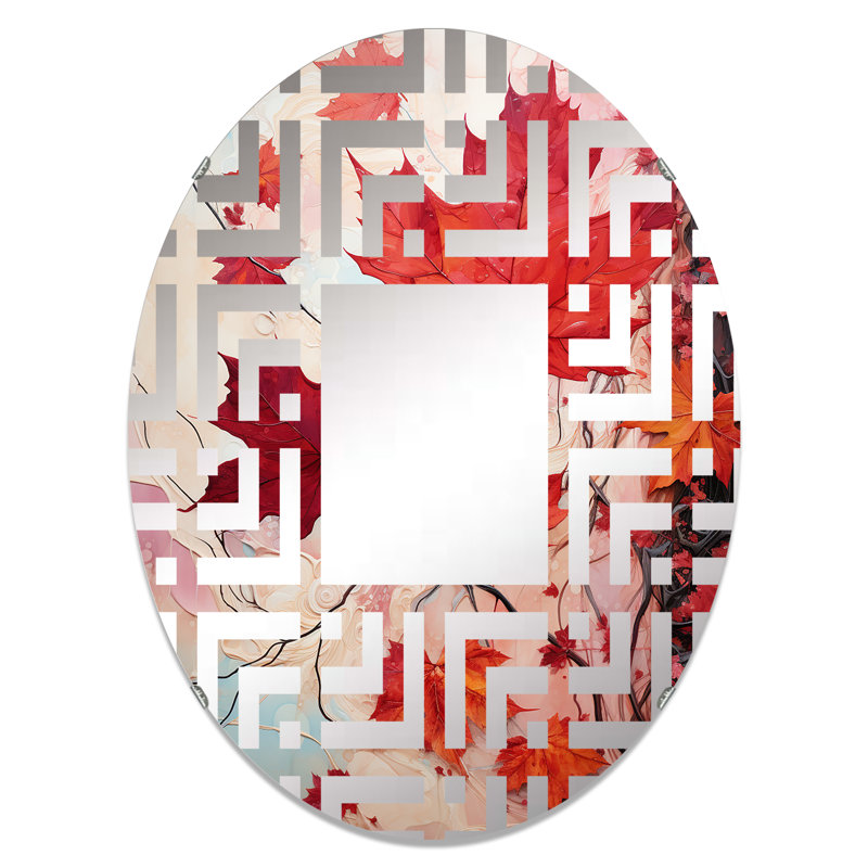Oval Mirror, 29.5" x 19.6"