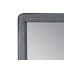 Miroir en tissu gris clair