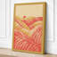Rolling Hills at Sunrise Minimalist - Wrapped Canvas-226701798-226701788